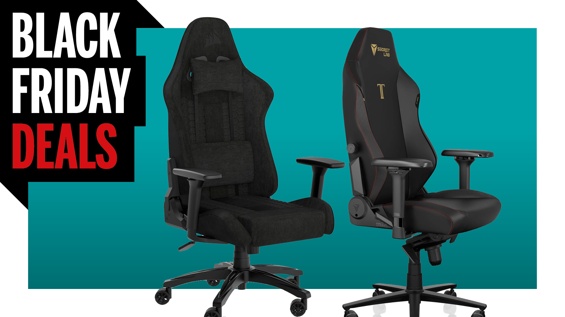 Black Friday Deals on Corsair and Secretlab Gaming Chairs