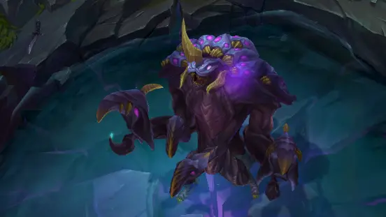 The new voidborn Rift Herald in League of Legends