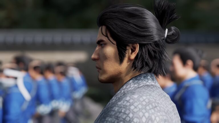 Kiryu Kazuma as Ryoma Sakamoto in Like a Dragon: Ishin!