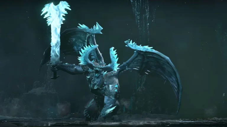 The Beast in Ice, an Uber end-game boss in Diablo 4 Season Two