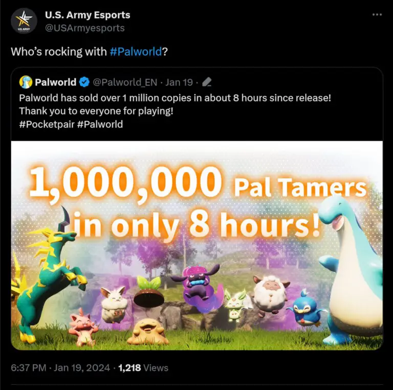 US Army's engagement with the gaming community through social media