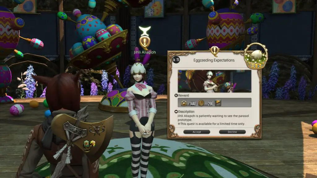Jihli Aliapoh, the Final Fantasy 14 Hatching tide 2025 event NPC