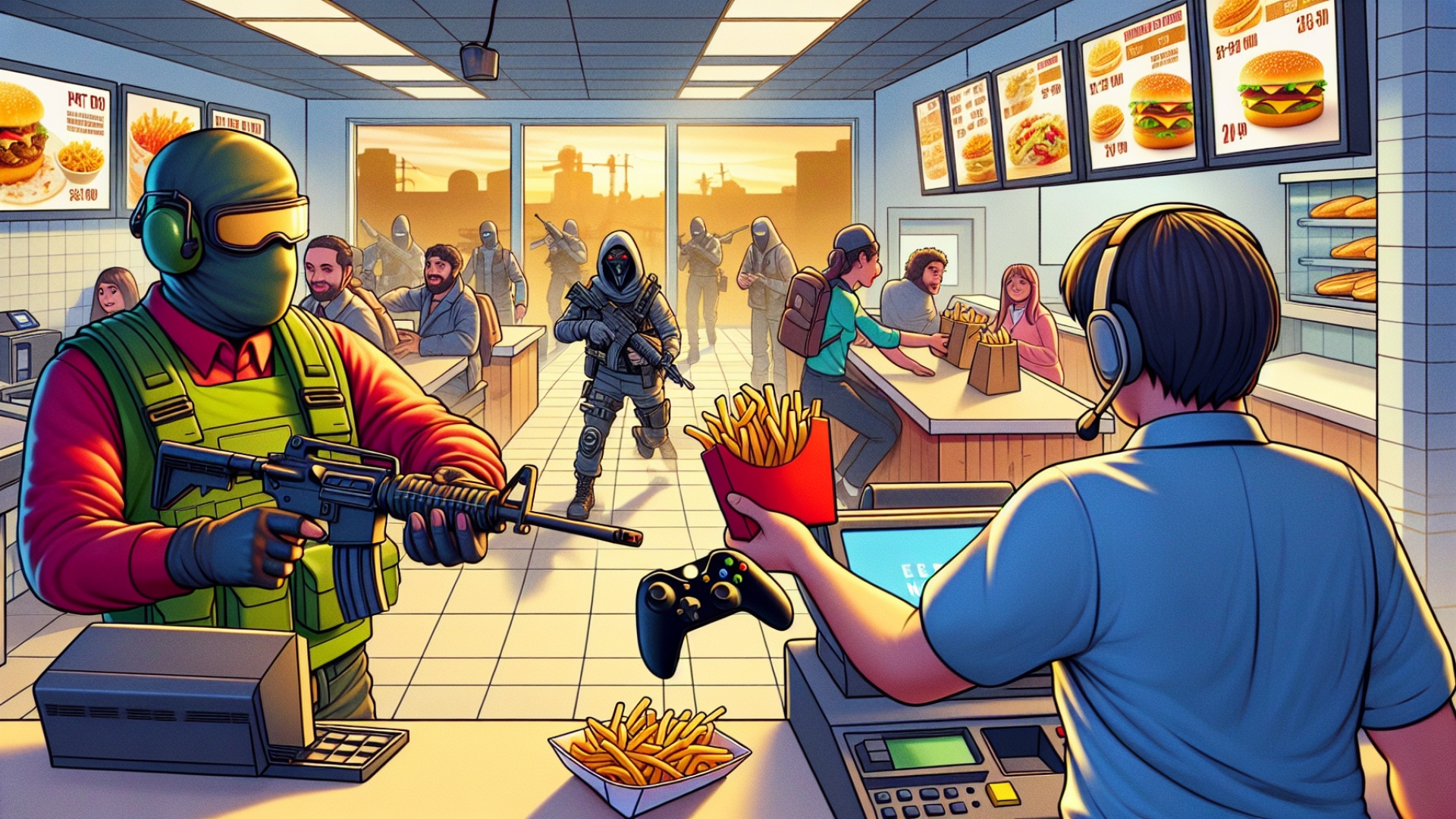 Doom 2 Mod ‘Put The Fries In The Bag’ Swaps Carnage for Customer Service