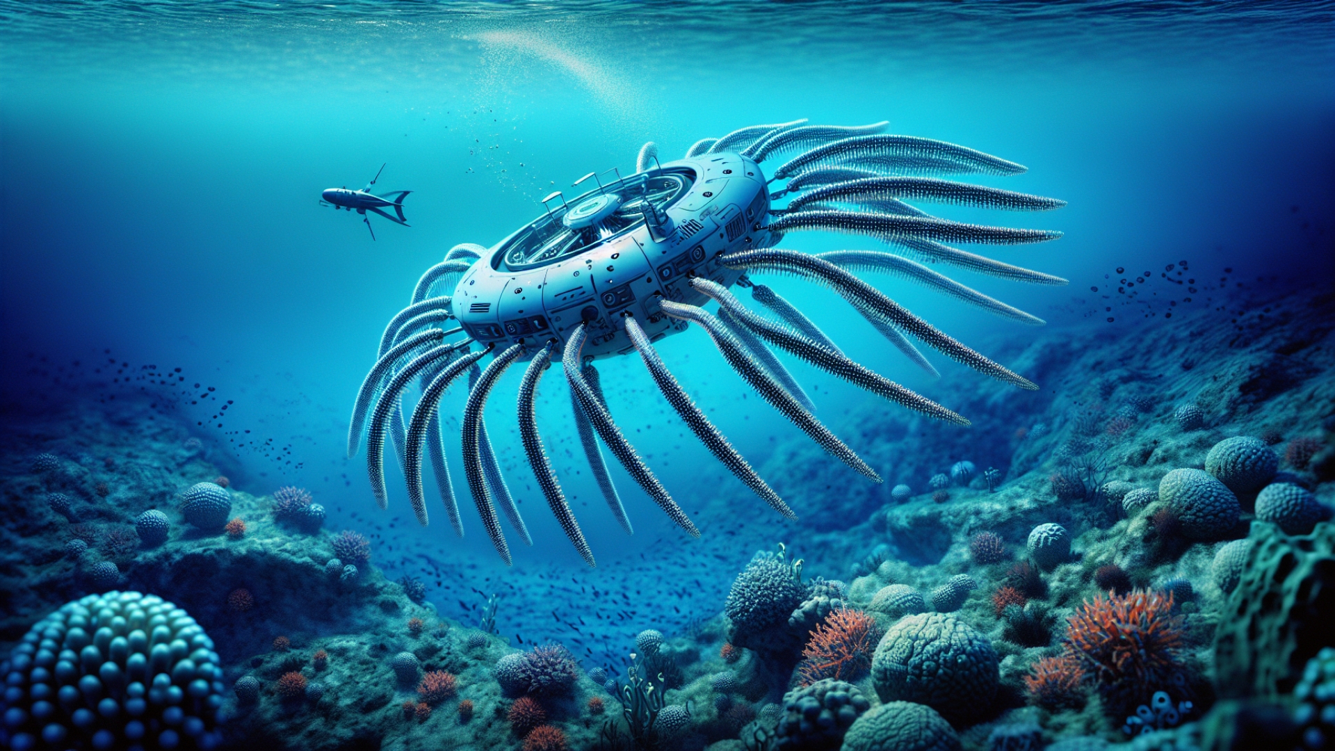 ZodiAq: Underwater Drone’s Swimming Gait Inspired by Bacterial Flagella
