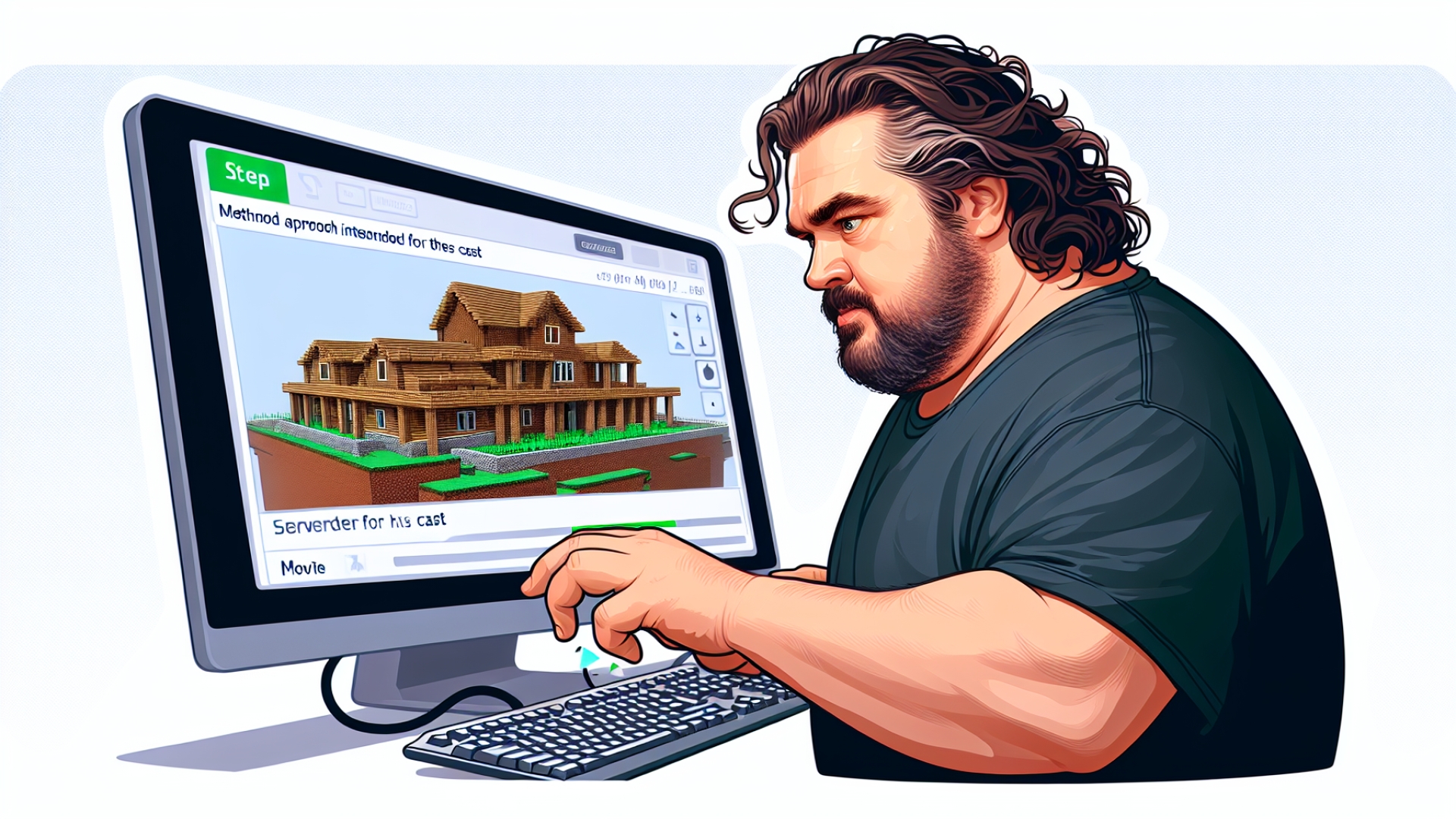 Jack Black’s ‘Method’ Approach to Minecraft Movie: Building an In-Game Mansion on Cast Server