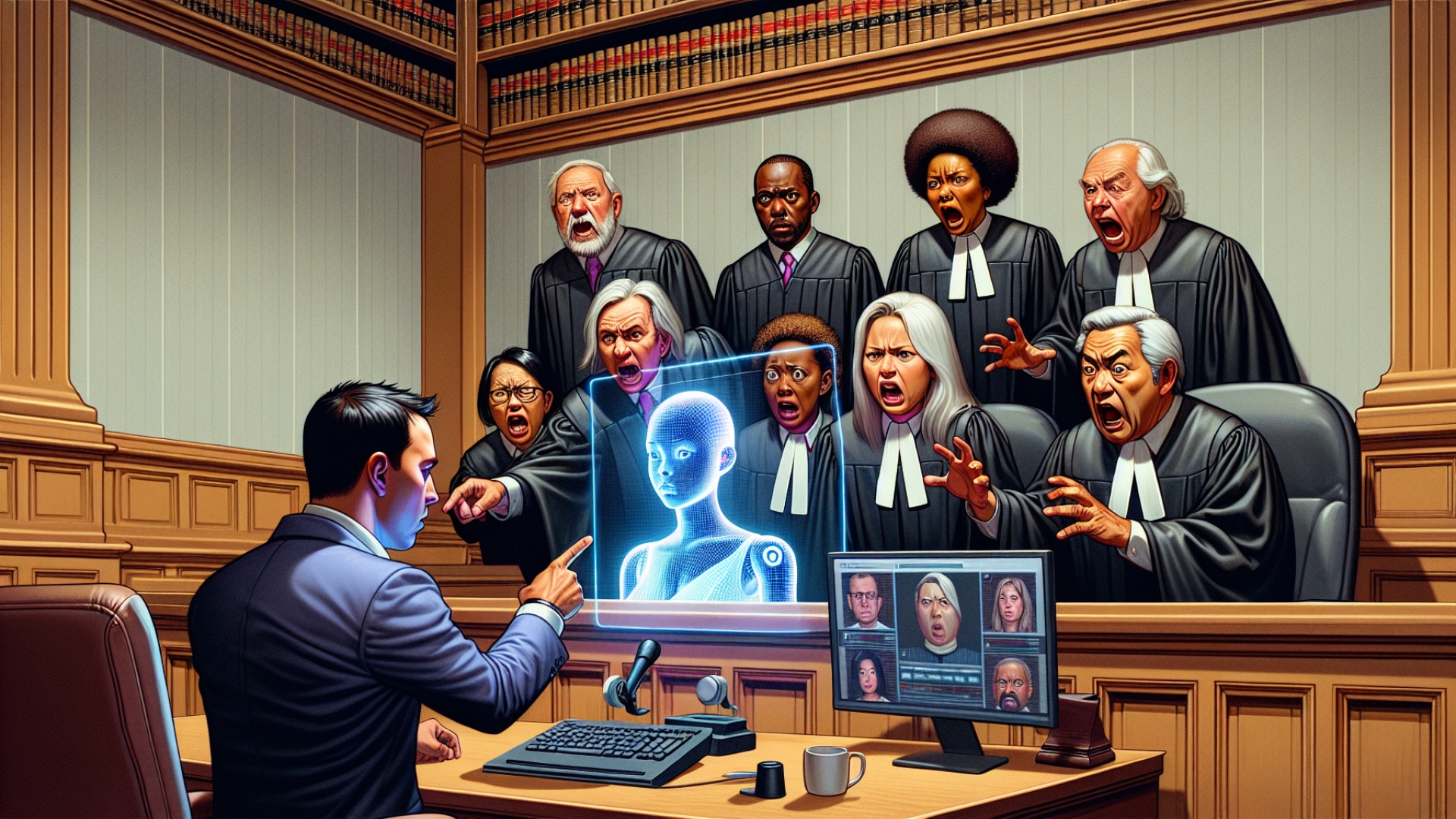 Man Uses AI Avatar in NY Court, Judges Angered by ‘Misleading’ Tech