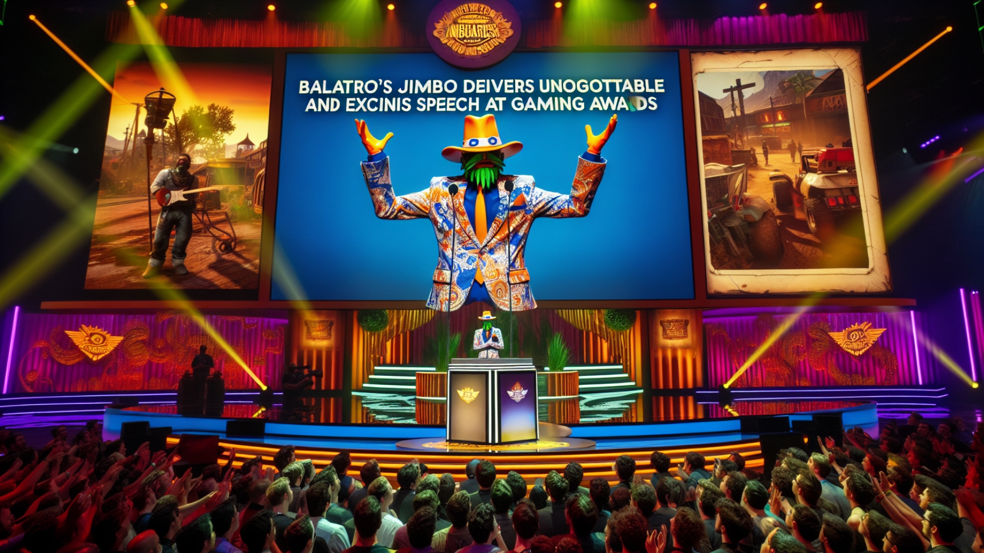 Balatro’s ‘Jimbo’ Delivers Unforgettable and Eccentric Acceptance Speech at BAFTA Gaming Awards