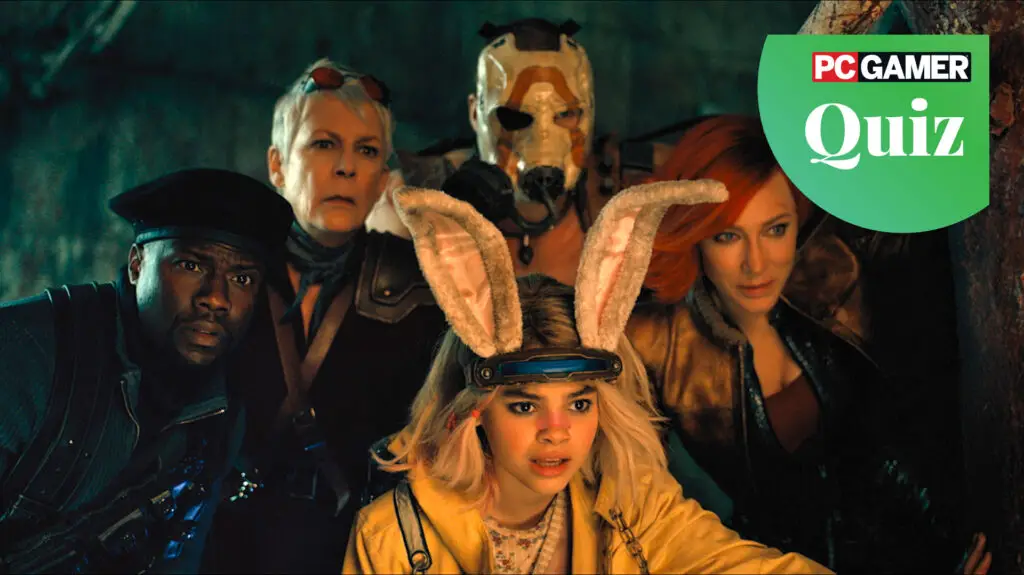 The main characters of the Borderlands movie