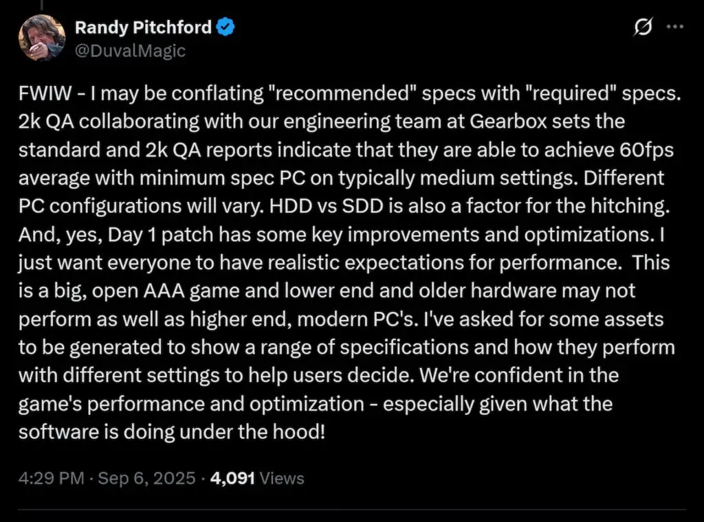 FWIW - I may be conflating \