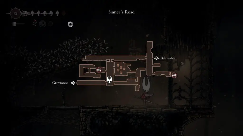 Hollow Knight: Silksong Verdania - Sinner's Path location