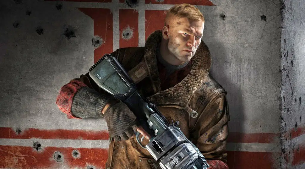 Wolfenstein: The New Colossus game key art