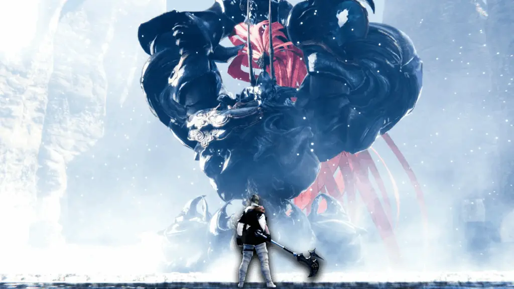Solo Only faces down Susano in Final Fantasy 14.
