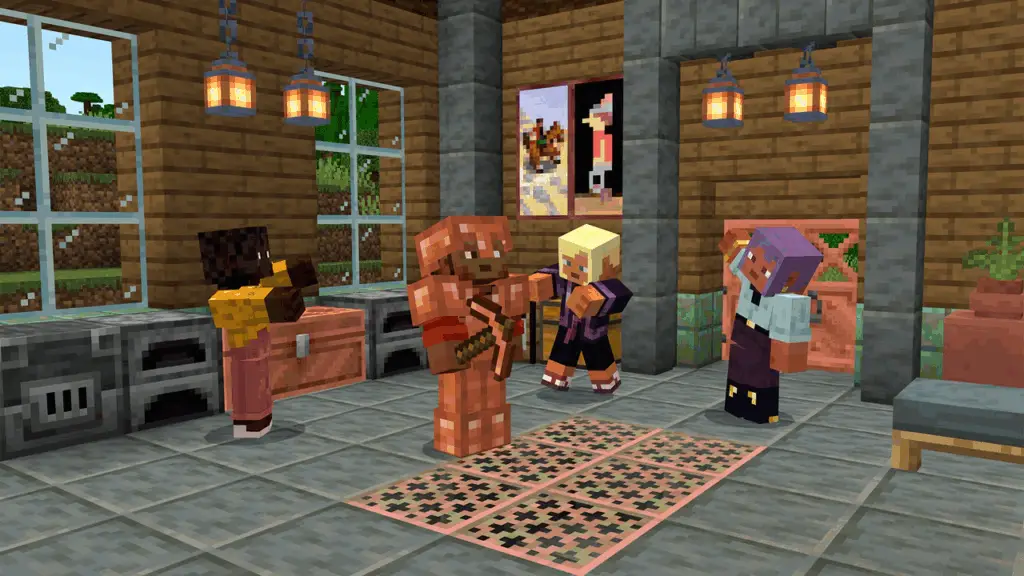 Copper armour and weapons