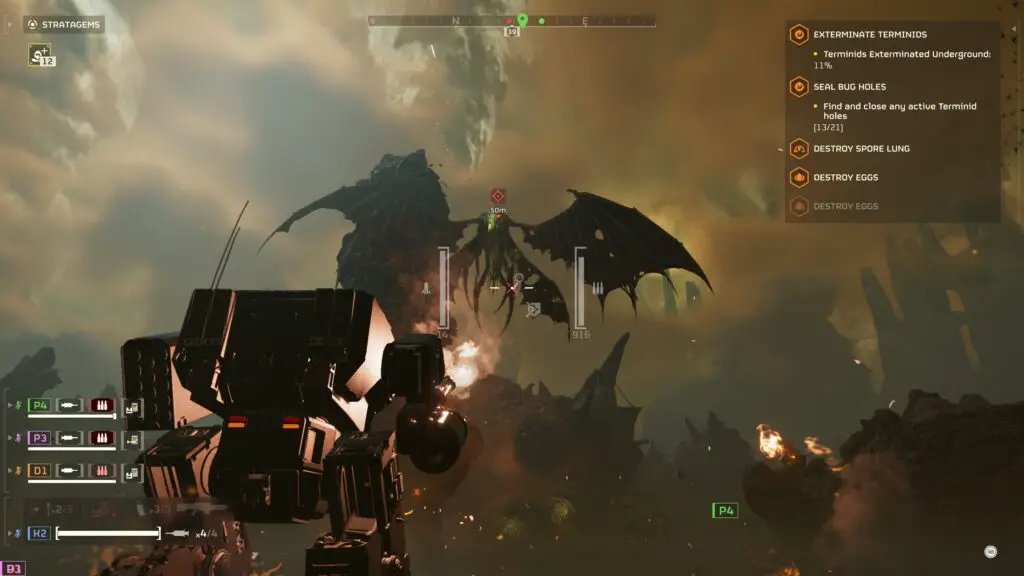 Helldivers 2 Dragon Roach - Exosuit