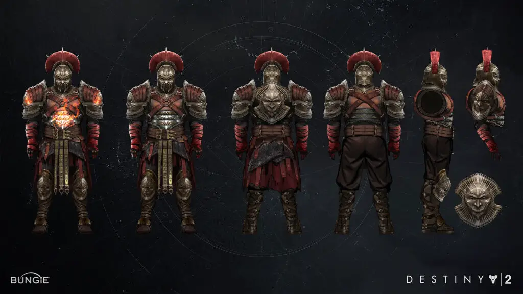Destiny 2 Gladius Titan armor concept art