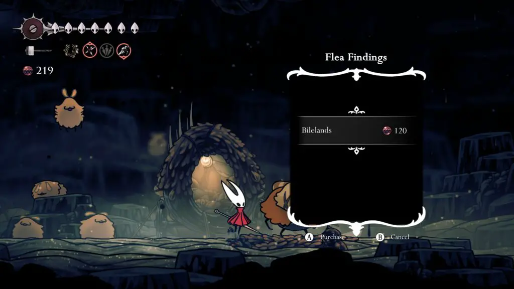 Hollow Knight: Silksong Flea locations - Flea Findings