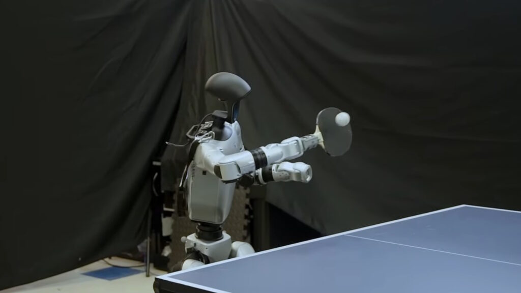 UC Berkeley's HITTER robot playing table tennis