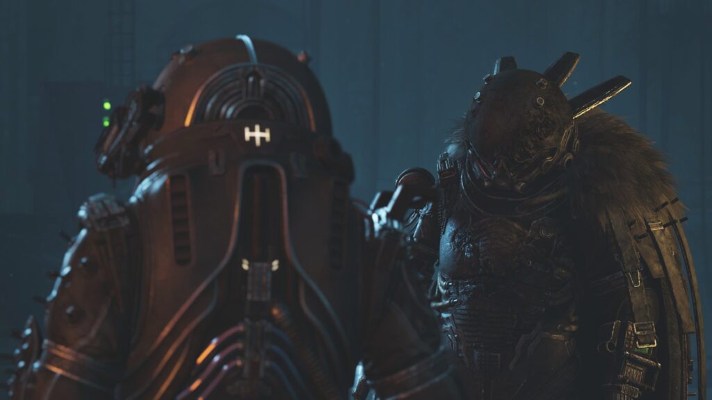 Talking to the Warden.