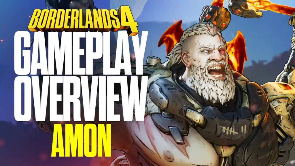 Borderlands 4 - Official Gameplay Overview - Amon - YouTube