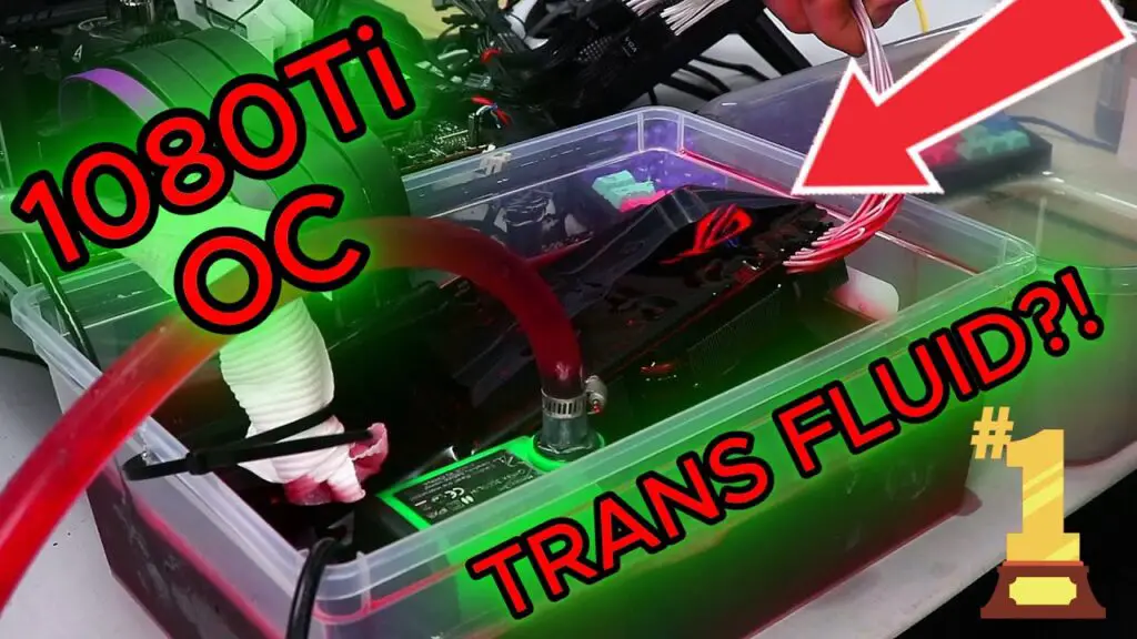 I Overclocked a 1080Ti… In Transmission Fluid - YouTube