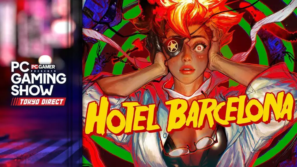 HOTEL BARCELONA Launch Trailer and exclusive SWERY and SUDA interview - PC Gaming Show Tokyo Direct - YouTube