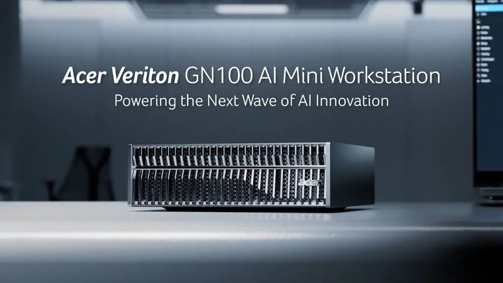 Acer Veriton GN100 AI Mini Workstation | Powering the Next Wave of AI Innovation | Acer - YouTube