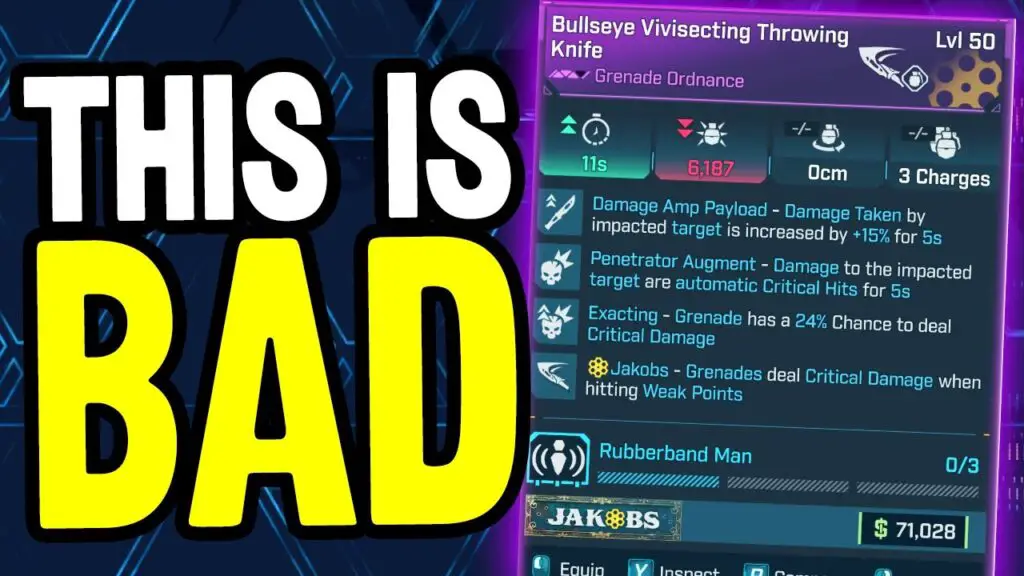 Dynamic gameplay screenshot from Borderlands 4, featuring a Vault Hunter in action, hinting at powerful throwing knife gameplay.