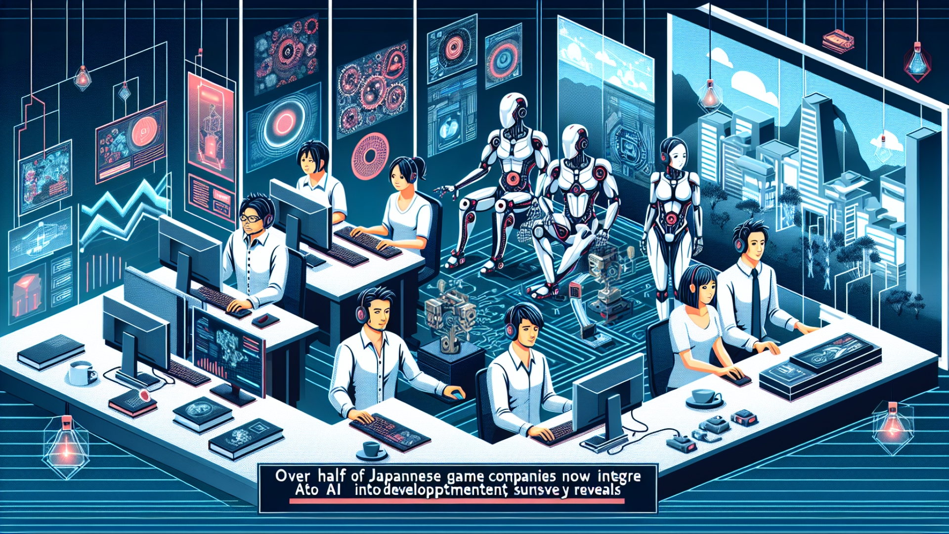 Over Half of Japanese Game Companies Now Integrate AI into Development, Survey Reveals