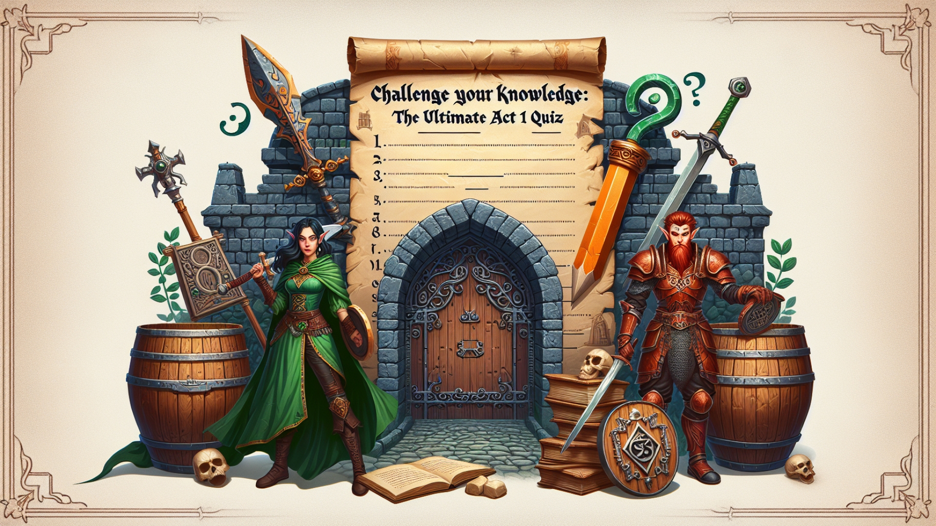Challenge Your Knowledge: The Ultimate Baldur’s Gate 3 Act 1 Quiz