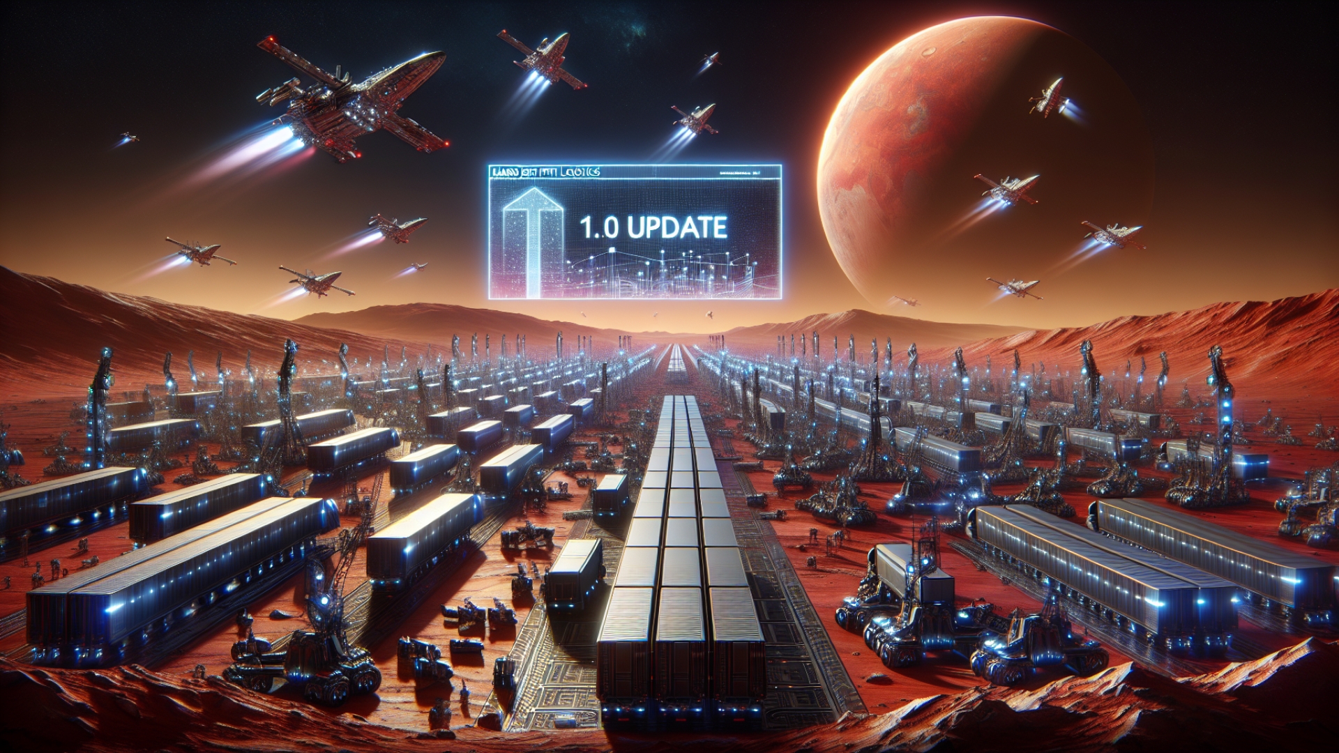 Mars First Logistics Exits Early Access with a Major 1.0 Update, Introducing Automation and New Missions
