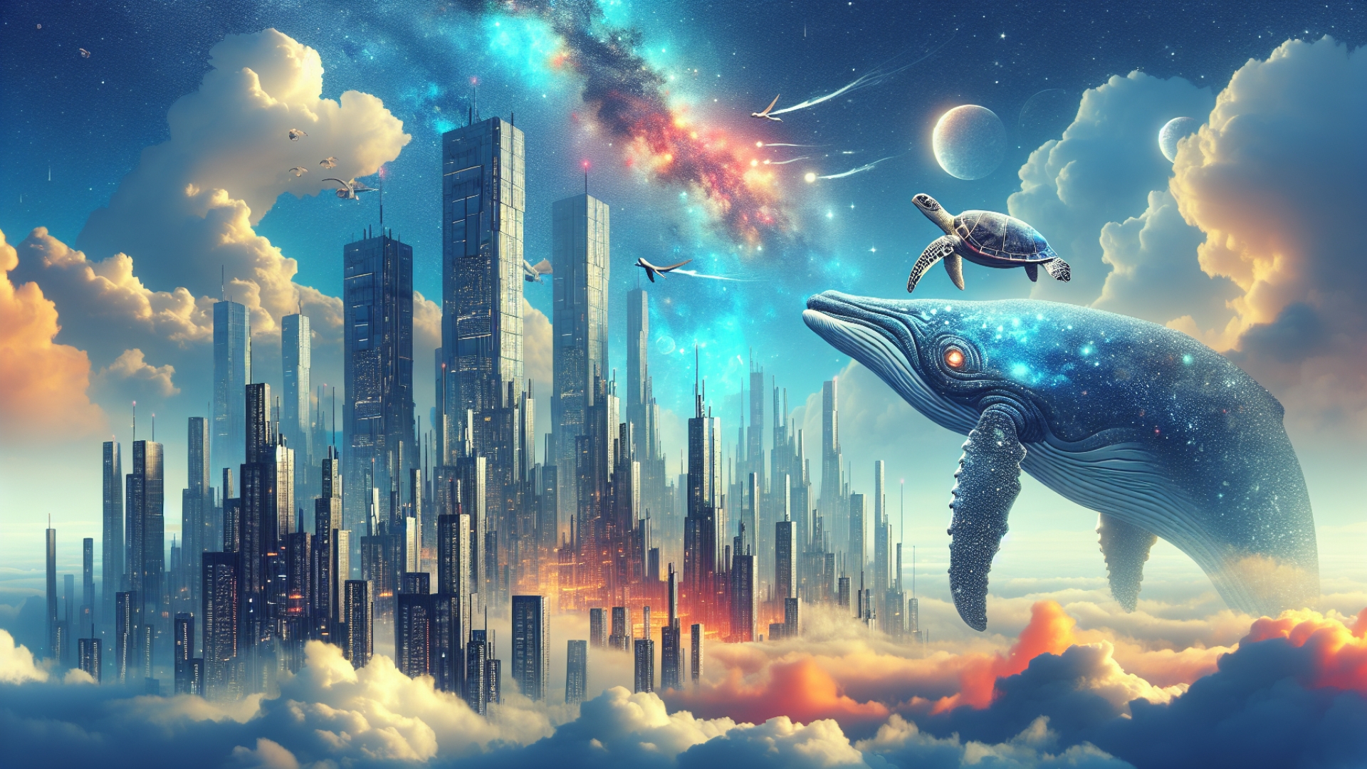 Build a Sky-High Metropolis with Space Whales and Flying Turtles in Stario: Haven Tower