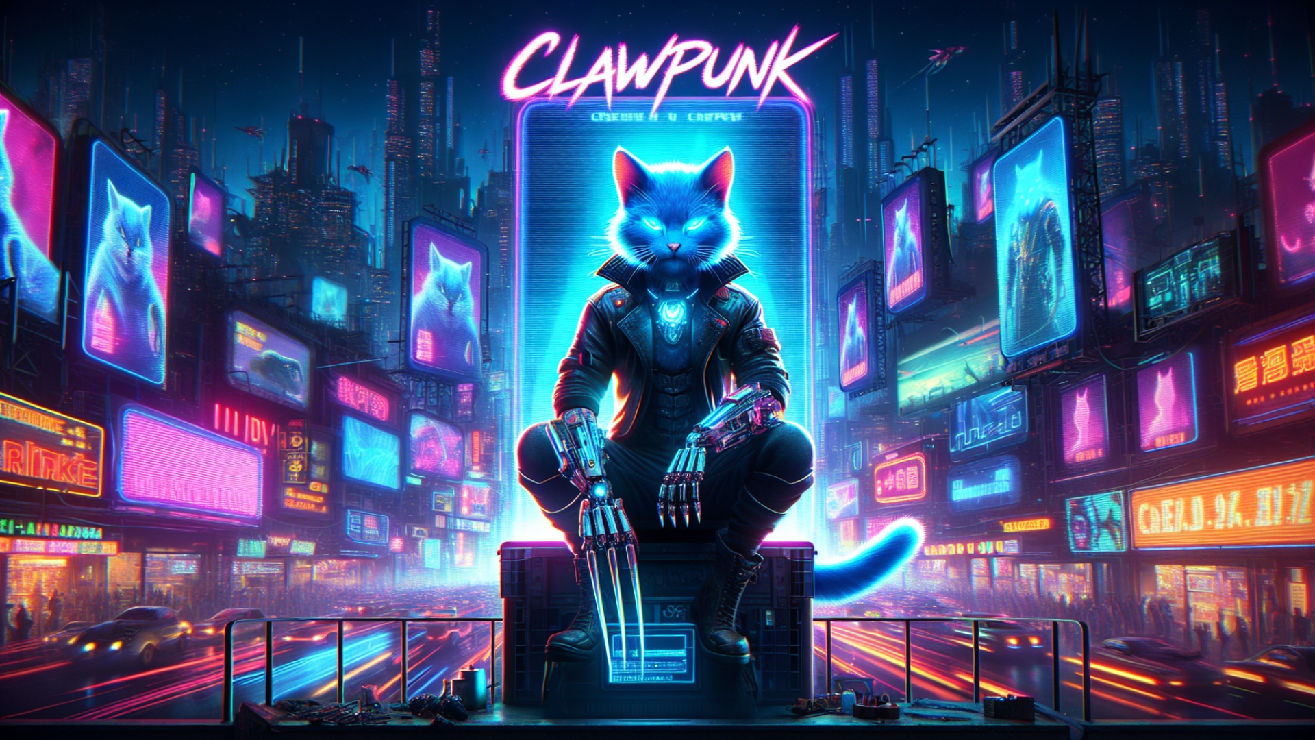 New Clawpunk Trailer Unleashes Feline Cyberpunk Roguelite Mayhem
