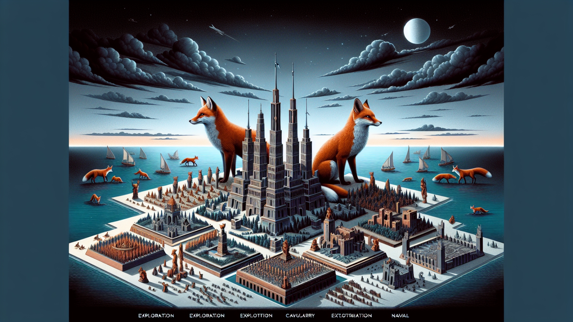 Build a Fox Empire in Raev: Kingdom on the Distant Shores, a Freeform 4X Strategy Game