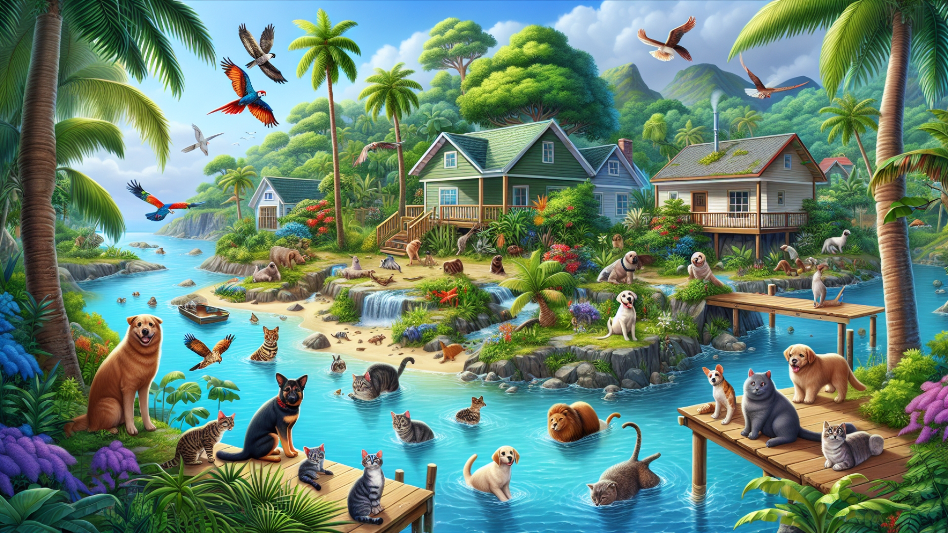 House Flipper 2 Pets DLC Unleashes Over 70 Animal Breeds, New Island, and More in 2026