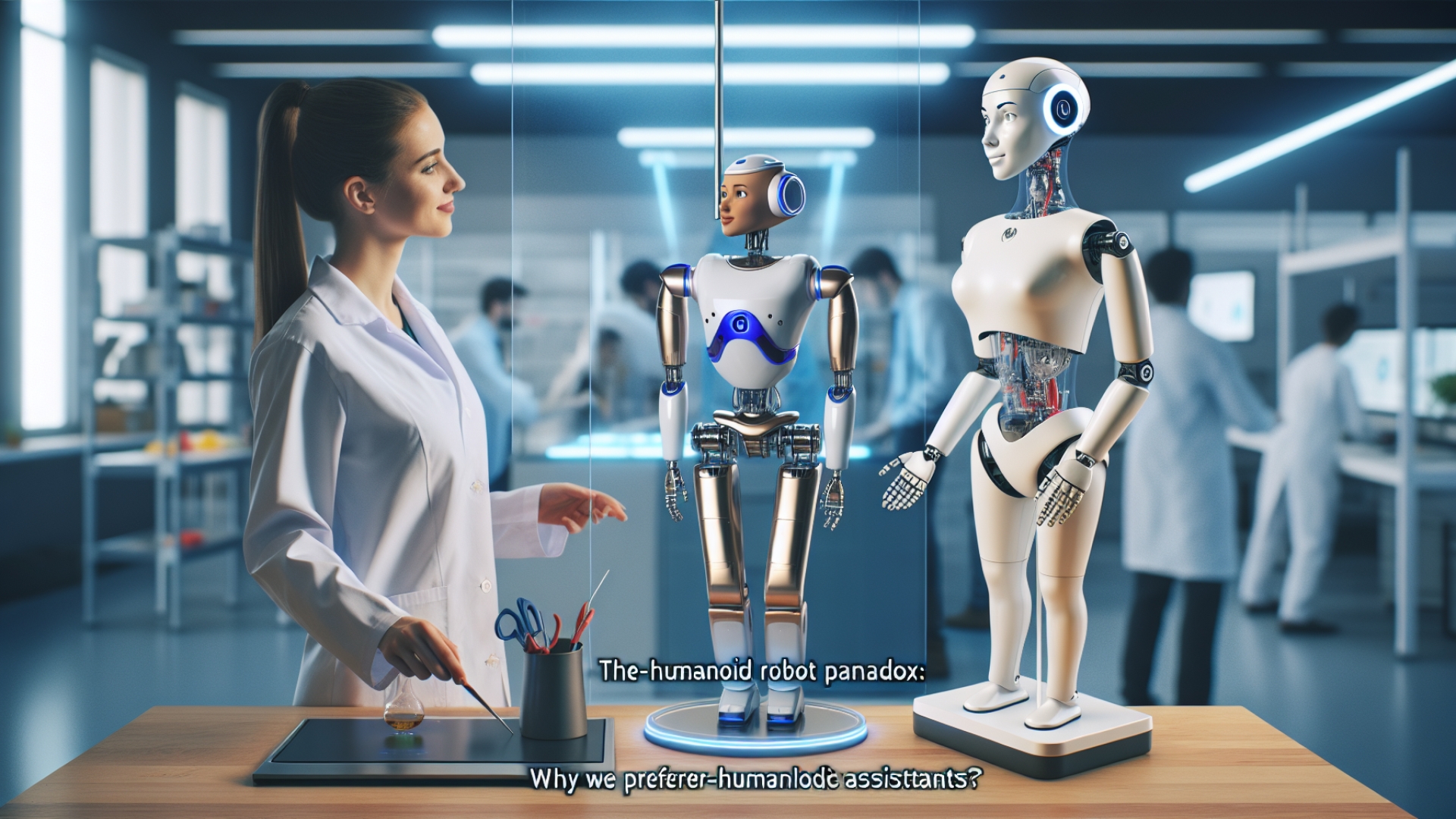 The Humanoid Robot Paradox: Why We Prefer Non-Humanoid Assistants