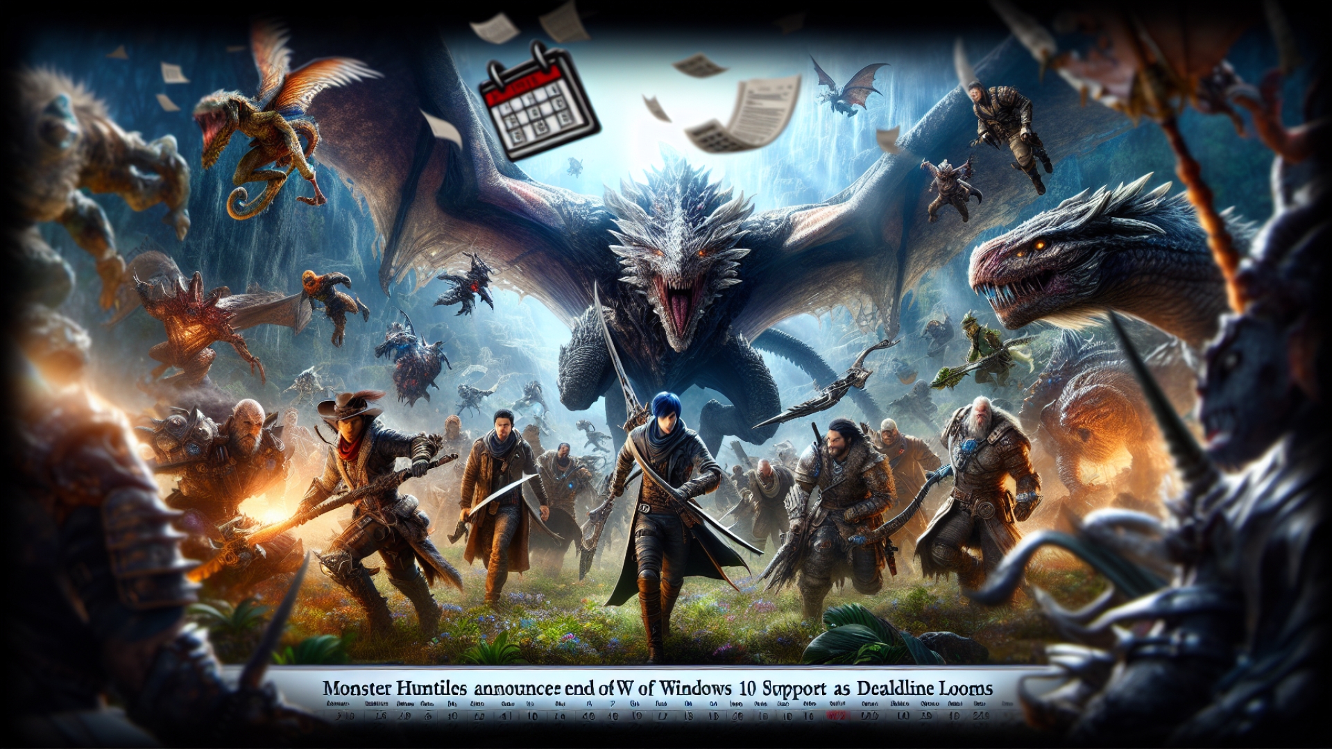 Monster Hunter Titles Announce End of Windows 10 Support as Deadline Looms