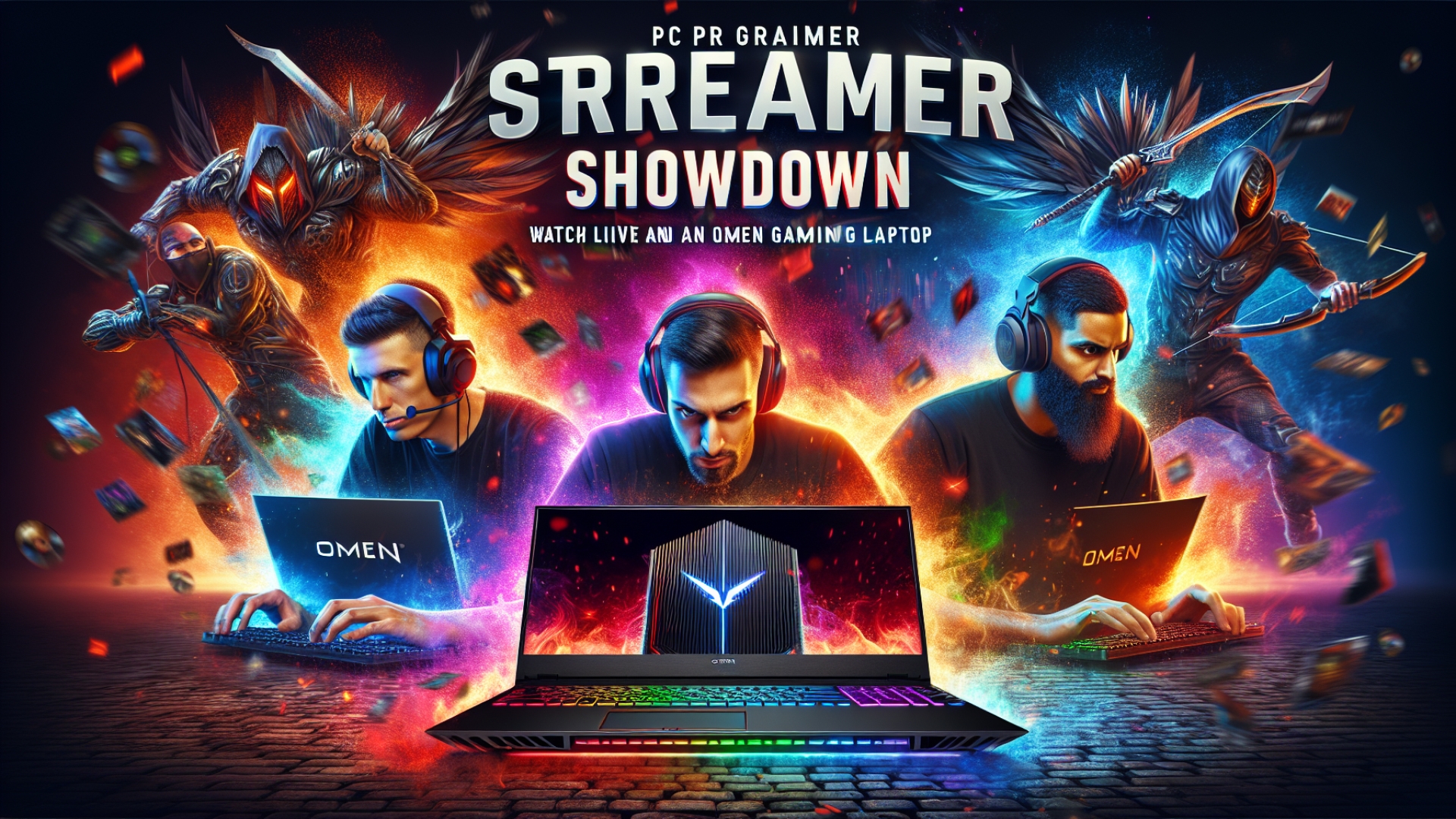 PC Gamer Streamer Showdown Begins: Watch Live and Win an OMEN Gaming Laptop