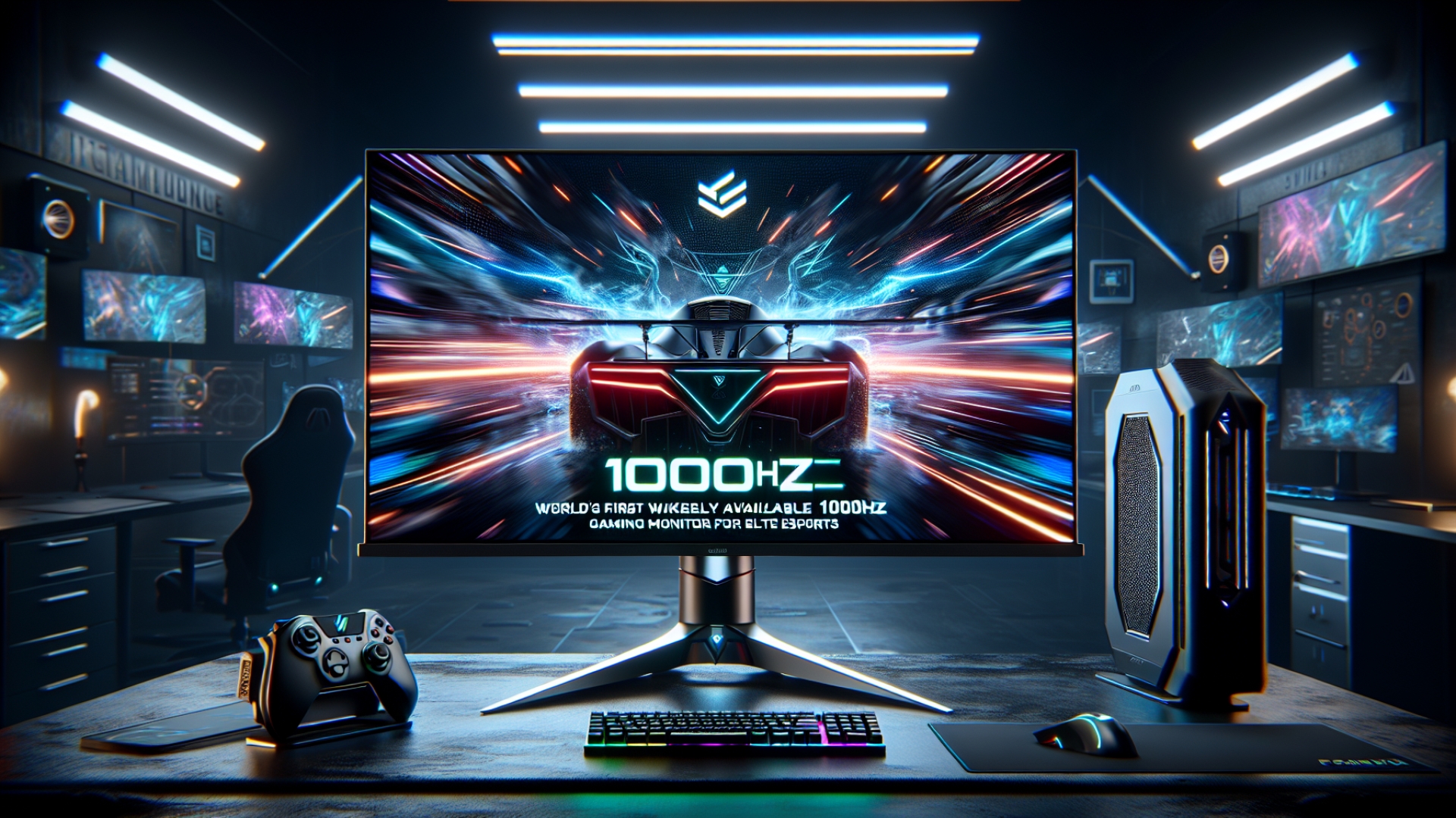 AntGamer Unveils World’s First Widely Available 1000Hz Gaming Monitor for Elite Esports