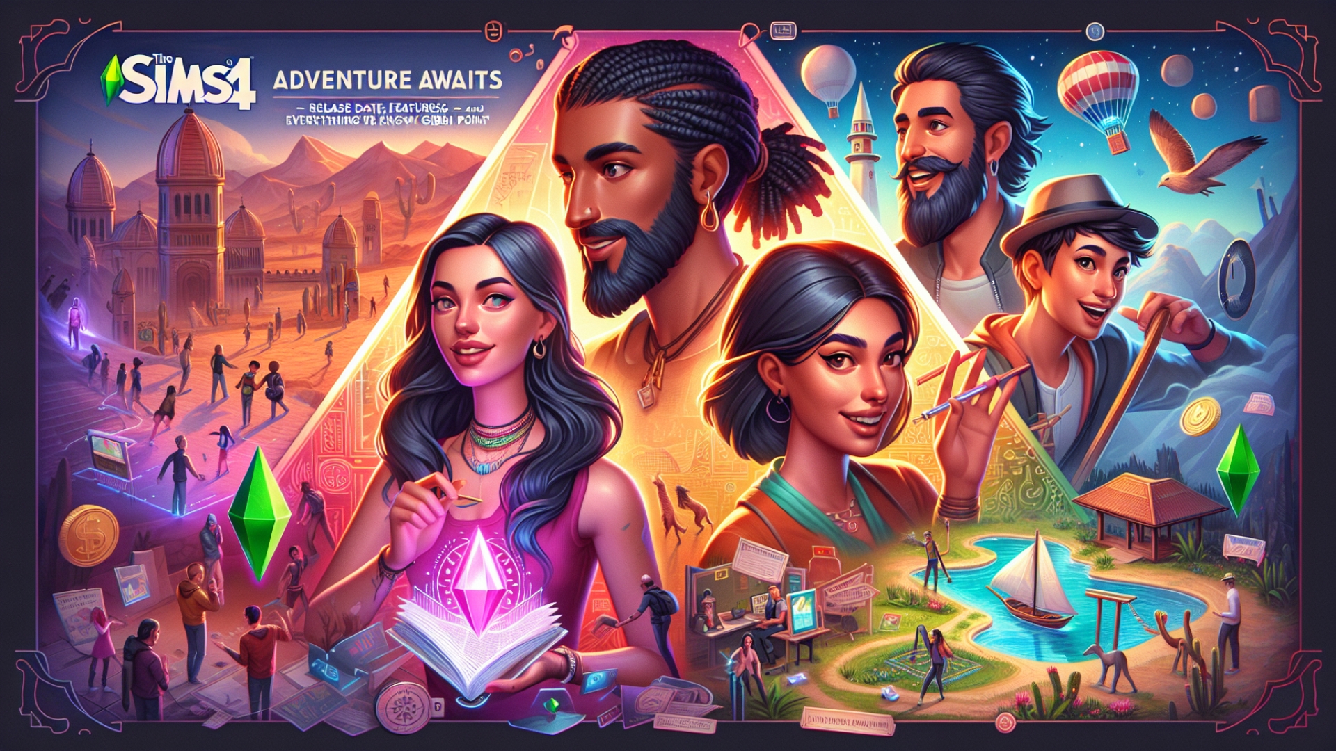 The Sims 4: Adventure Awaits – Release Date, Features, and Everything We Know About Gibbi Point