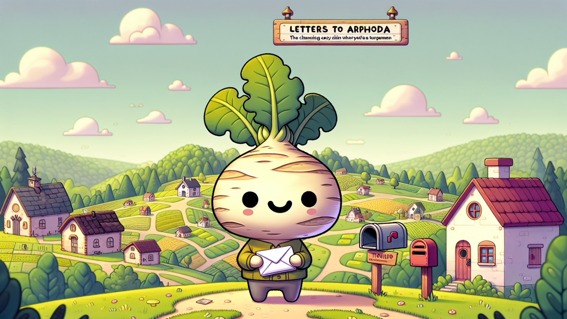 Letters to Arralla: The Charming Cozy Puzzle Sim Where You’re a Turnip Postman