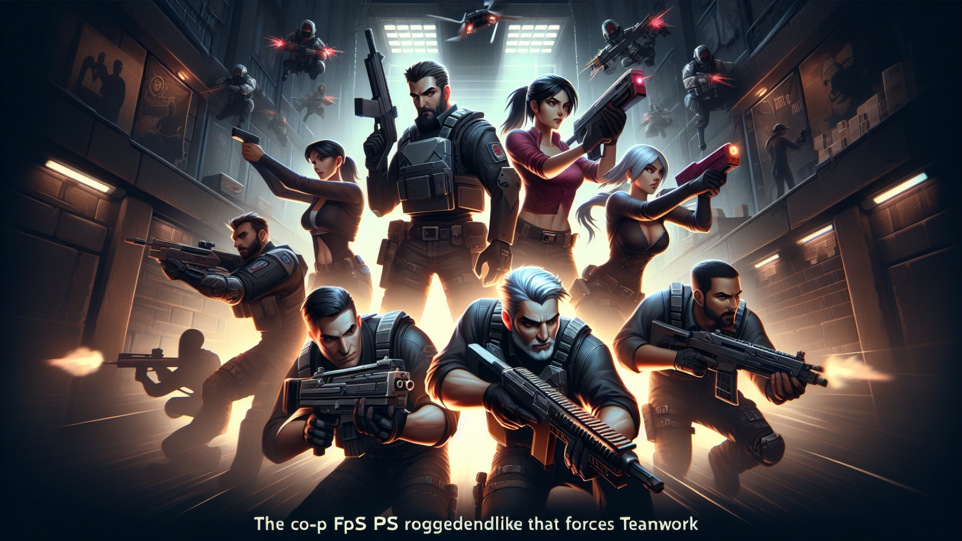 Rogue Point: The Co-op FPS Roguelike That Forces Teamwork