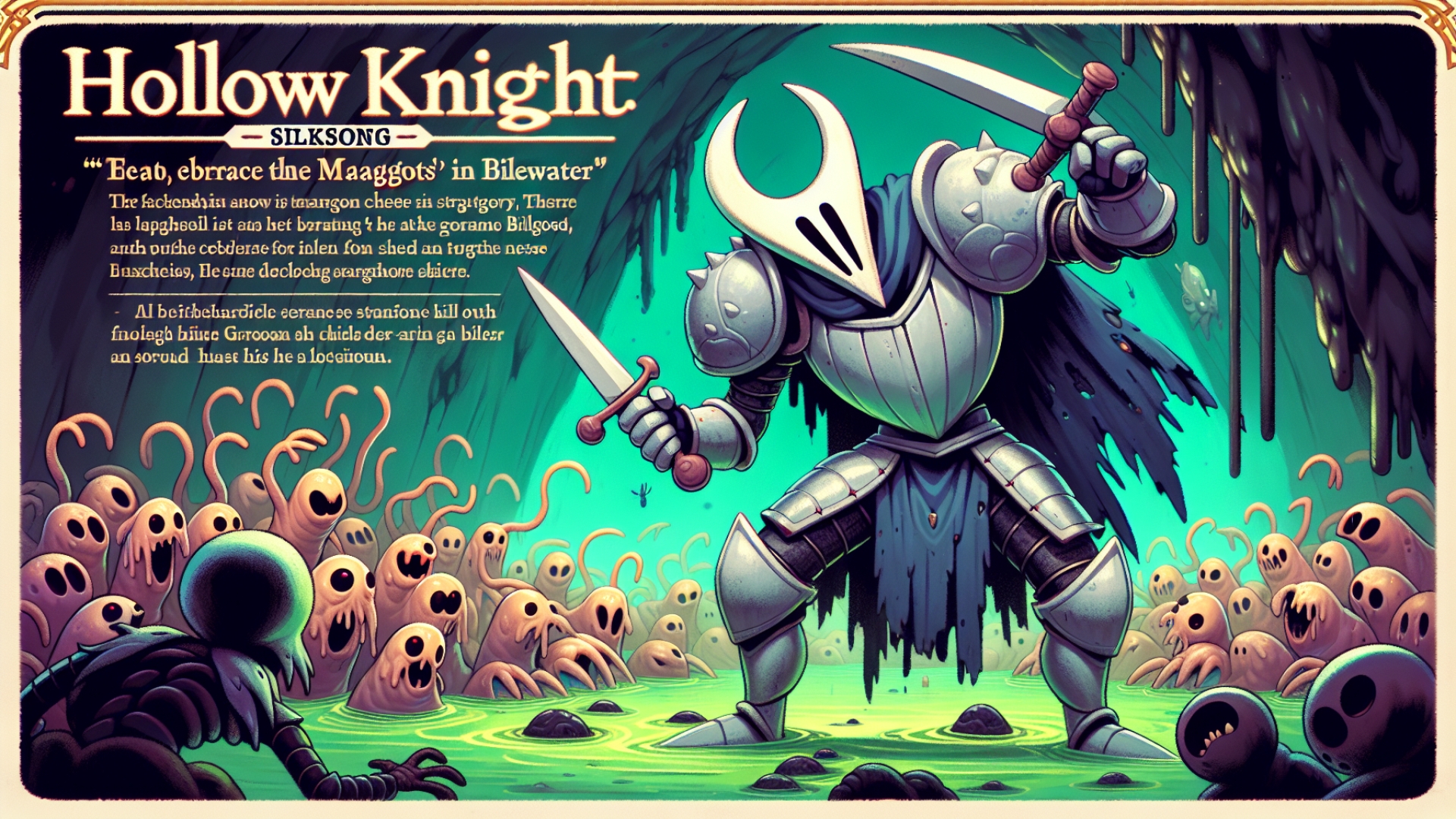 Hollow Knight: Silksong – The ‘Embrace the Maggots’ Cheese Strategy for Groal the Great in Bilewater