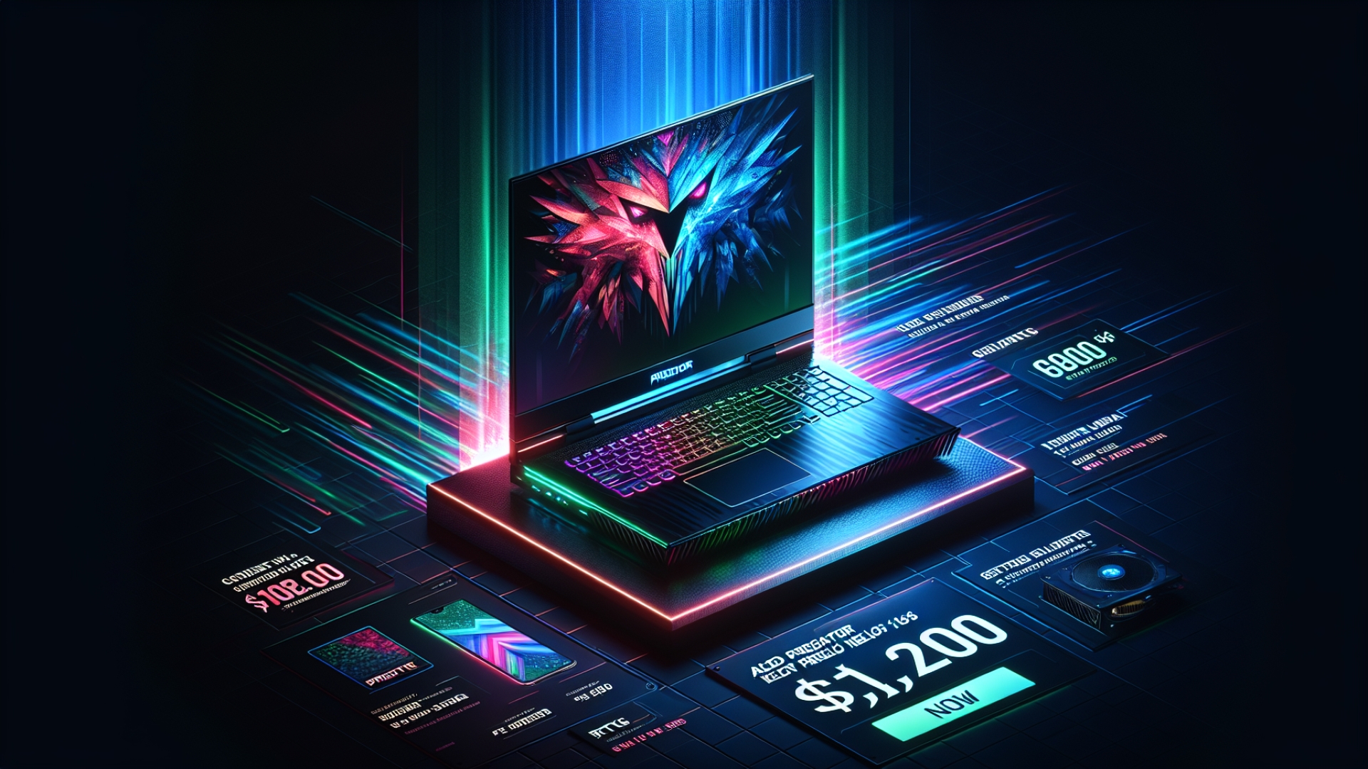 Acer Predator Helios Neo 16S OLED Gaming Laptop with RTX 5060 Drops to $1,200