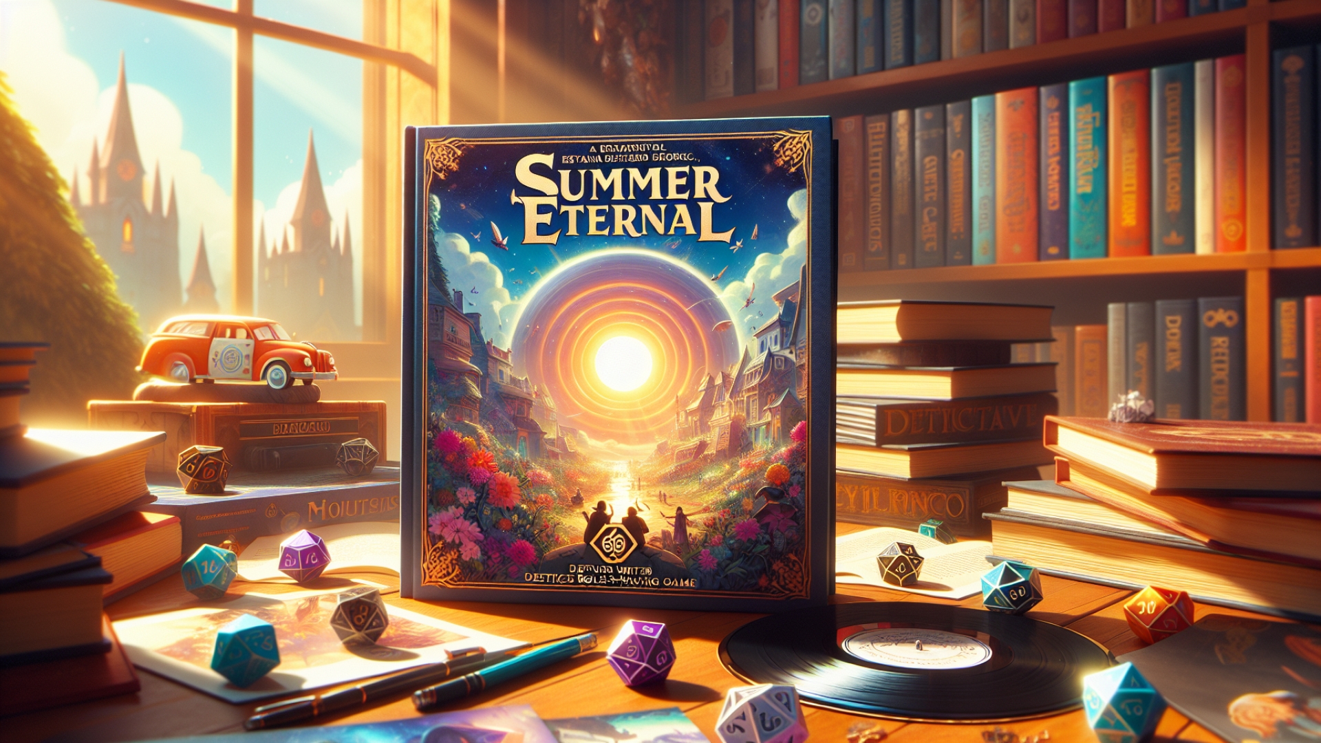 Summer Eternal, Featuring Ex-Disco Elysium Writers, Unveils Debut RPG via Lavish Art Book and Vinyl Anthology