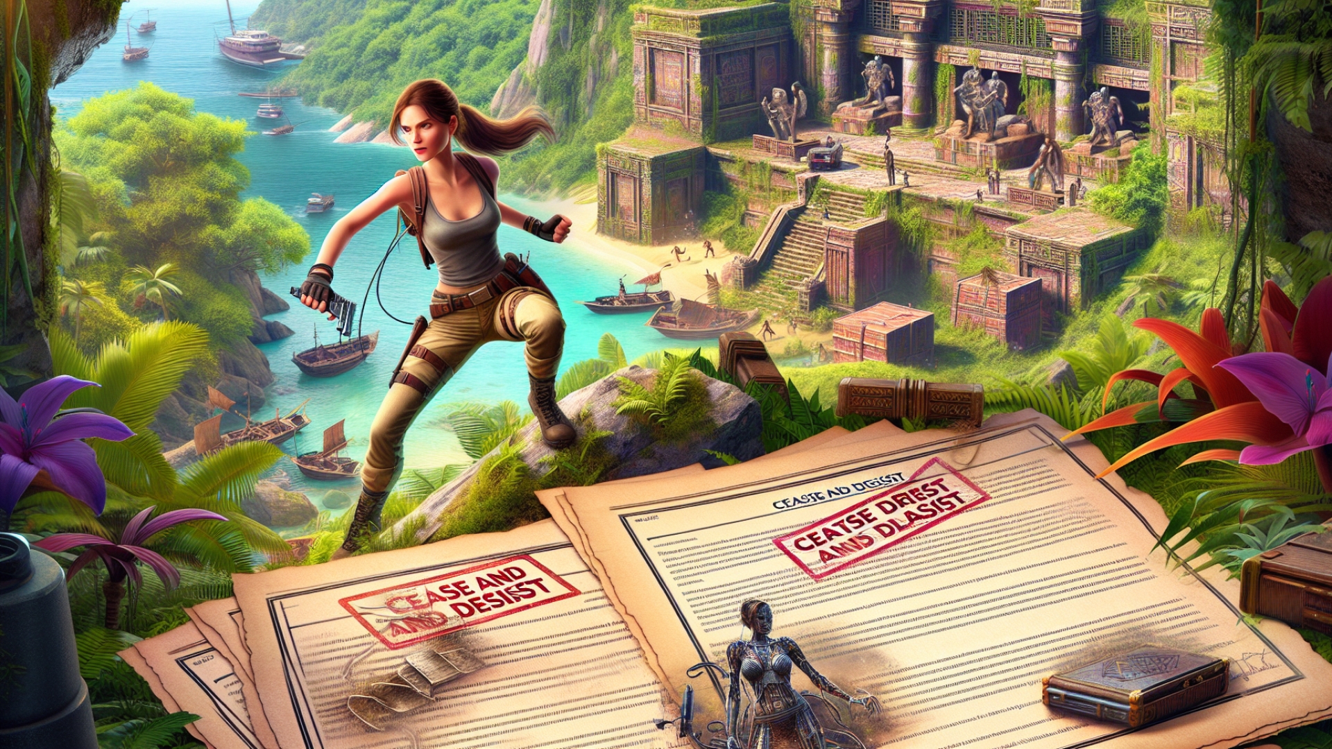 Lara Croft Voice Actors Issue Cease and Desist Over AI-Generated Lines in Tomb Raider Remasters