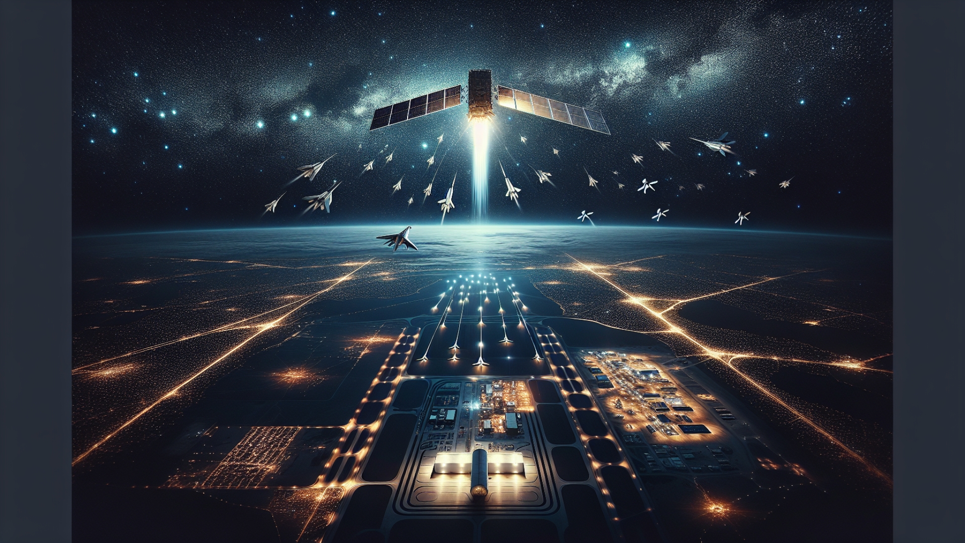 Maxar Satellite Captures Rare Starlink ‘Photobomb’ Over Secret Chinese Airbase, Highlighting Orbital Traffic