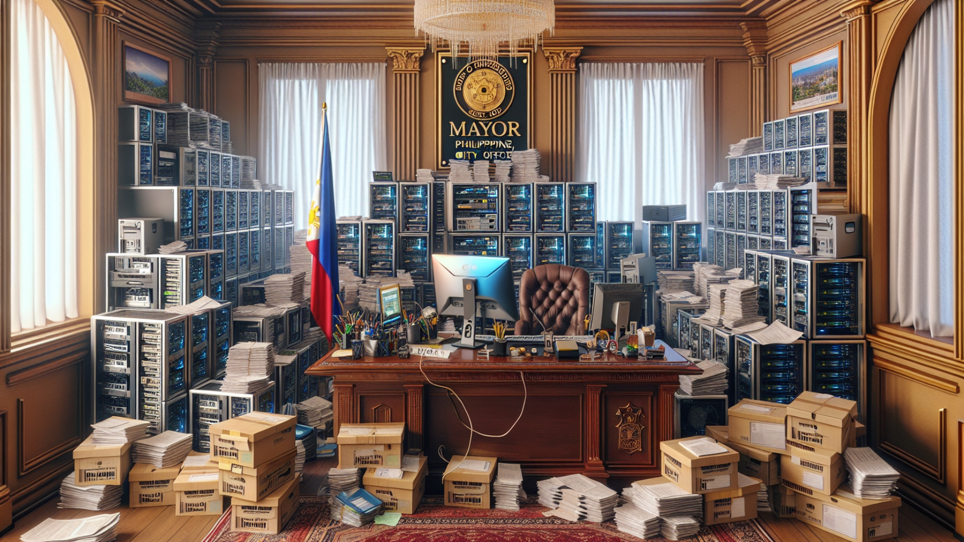 Philippine Ex-Mayor Under Scrutiny for Alleged $175,000 Overspend on Budget PCs and Server