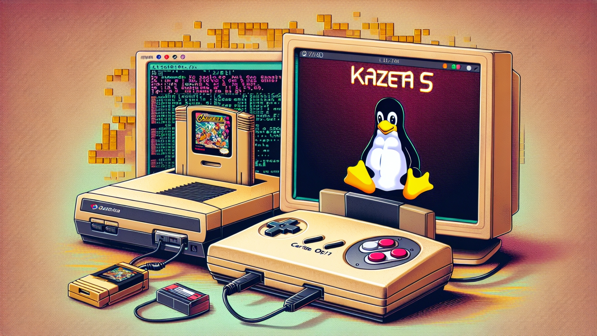 Kazeta OS: Relive Cartridge Gaming on Your PC with this Nostalgic Linux System