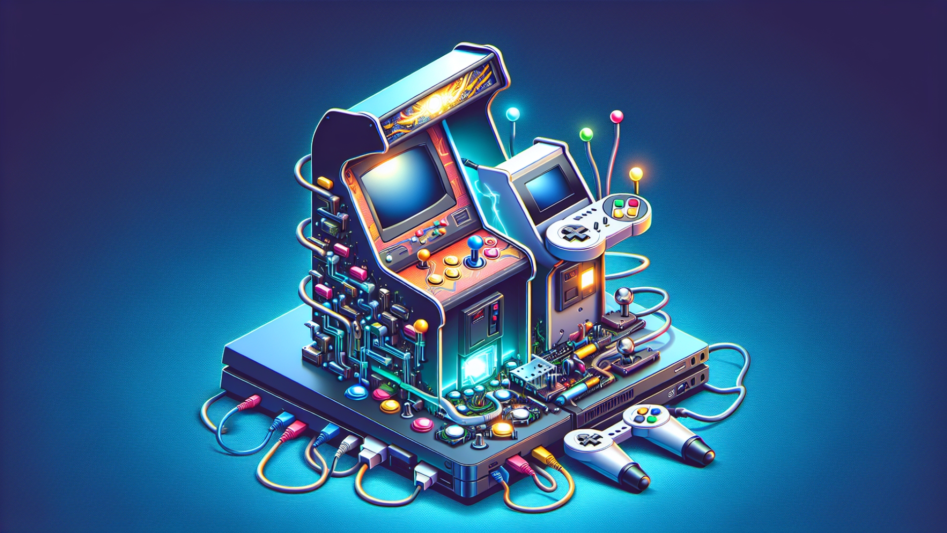 Transform Your Lenovo Legion Go (or Switch) into a Mini Arcade Machine with this Custom Bartop