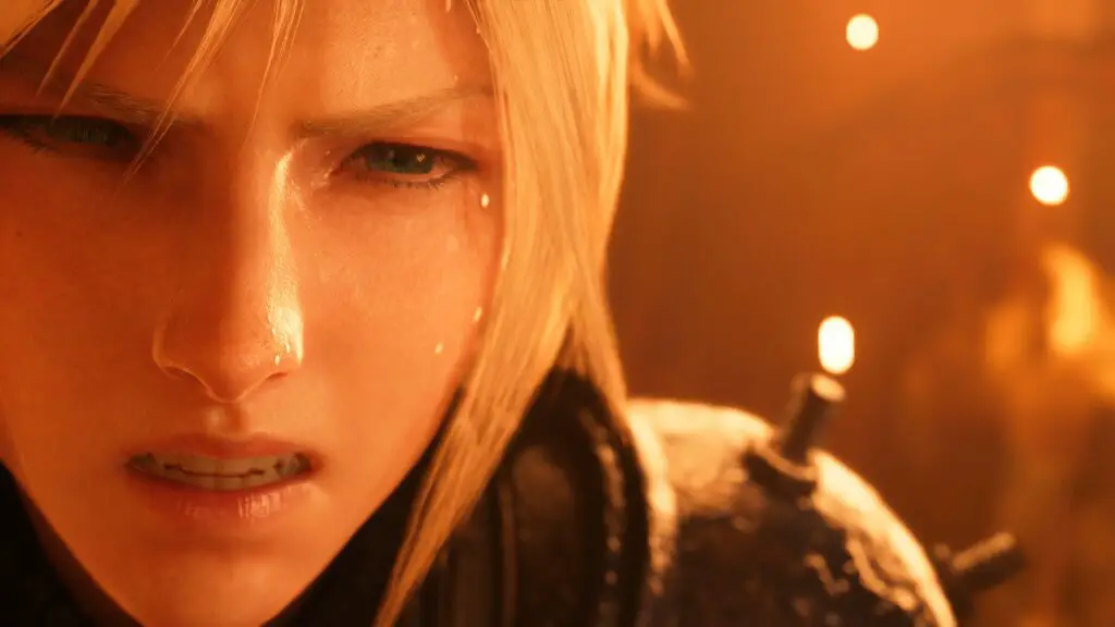 FF7 Remake's Cloud is sad